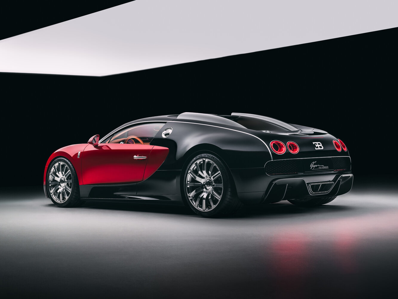 Bugatti F.K.P. Hommage, , 2026–2026, Купе: Вид сзади в три четверти