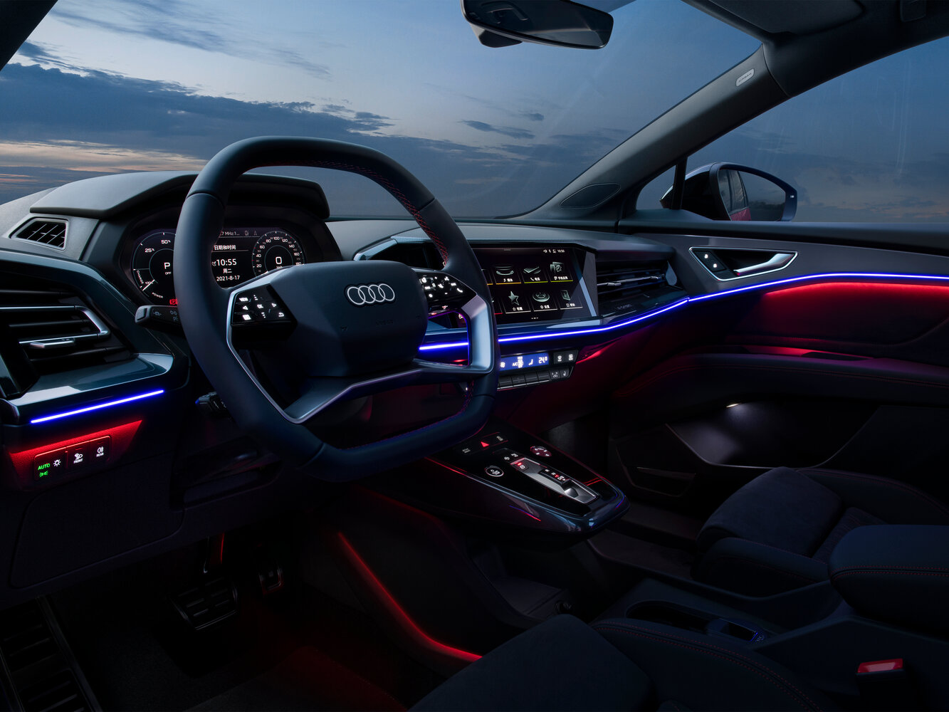 Audi Q5 e-tron, , 2022–2026, SUV 5 door: Front cabin