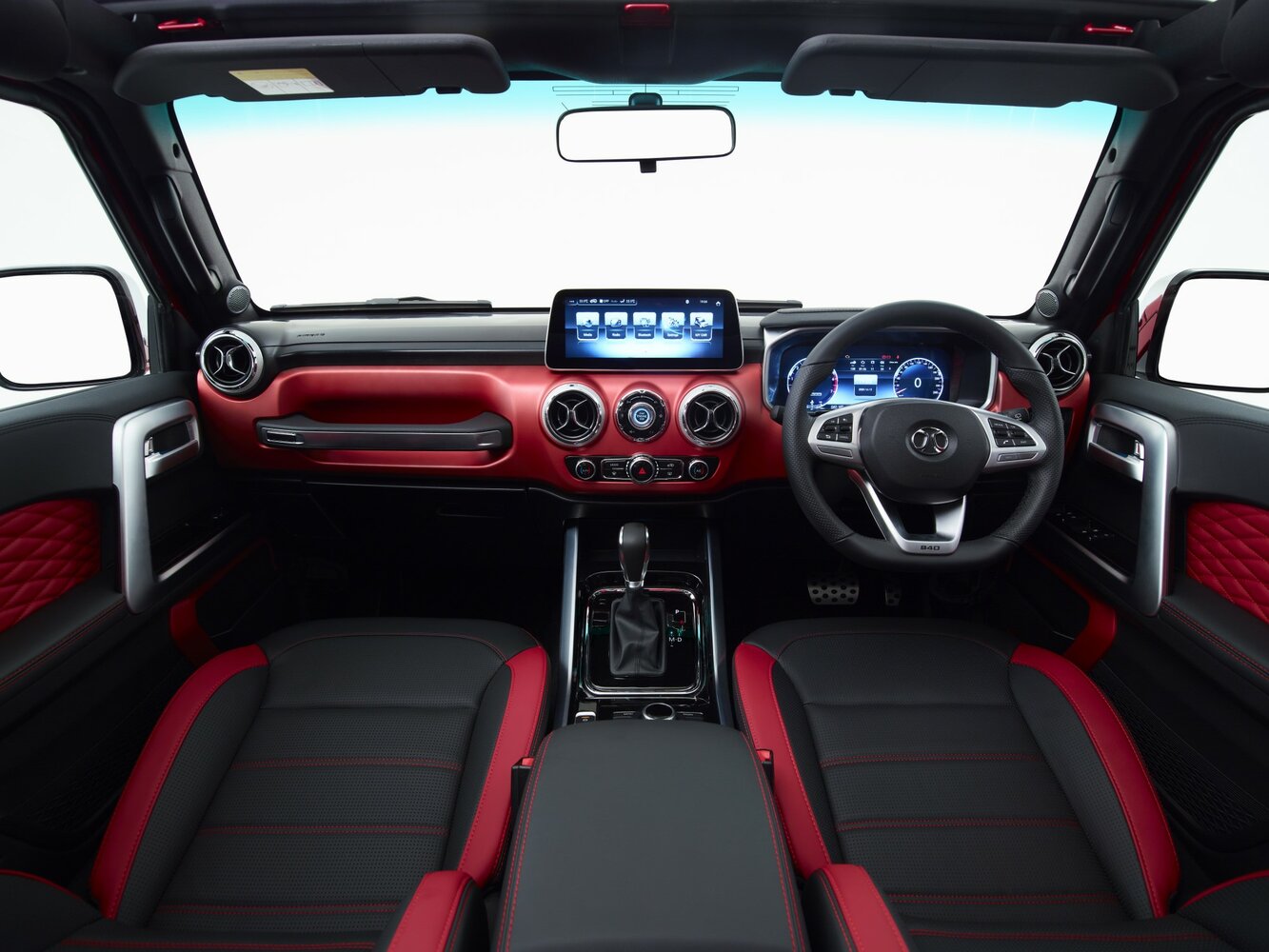 BAIC BJ40, I, 2013–2019, Внедорожник 5 дв.: Передняя часть салона