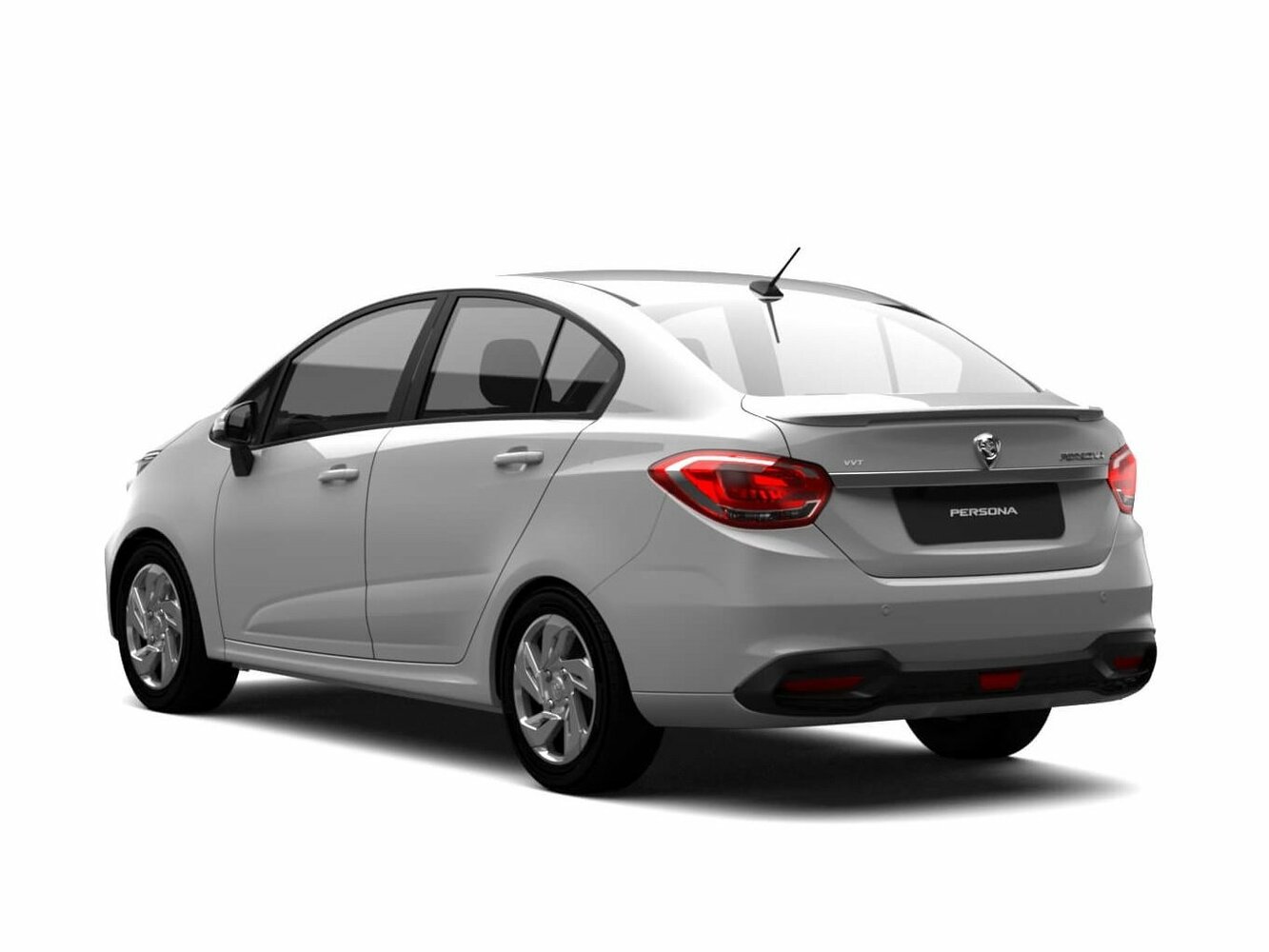 Proton Persona, III, 2016–2019, Седан: Вид сзади в три четверти