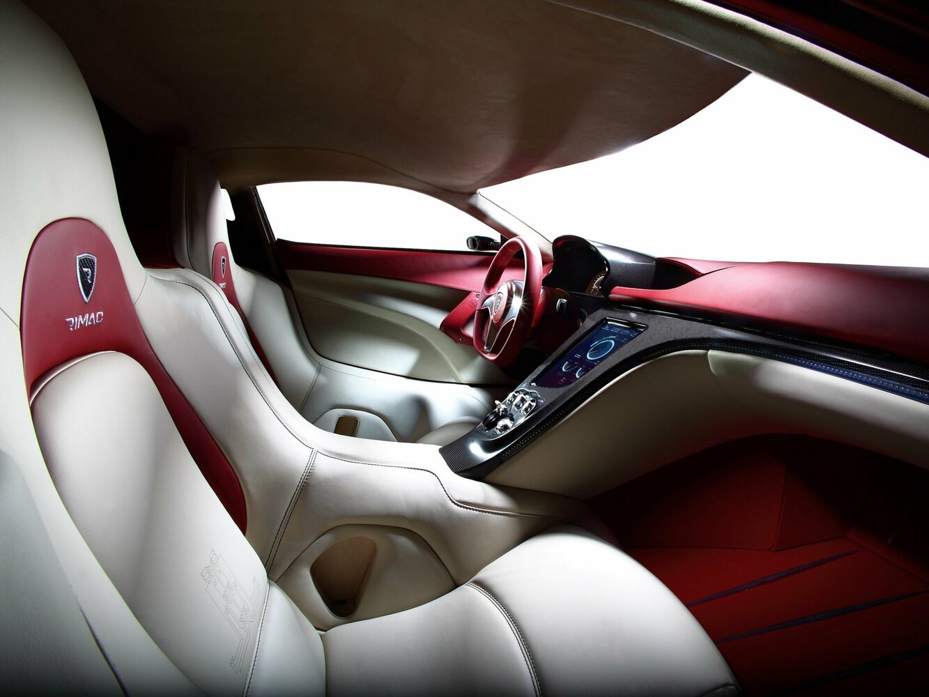 Rimac Concept_One, , 2013–2016, Coupe: Front cabin