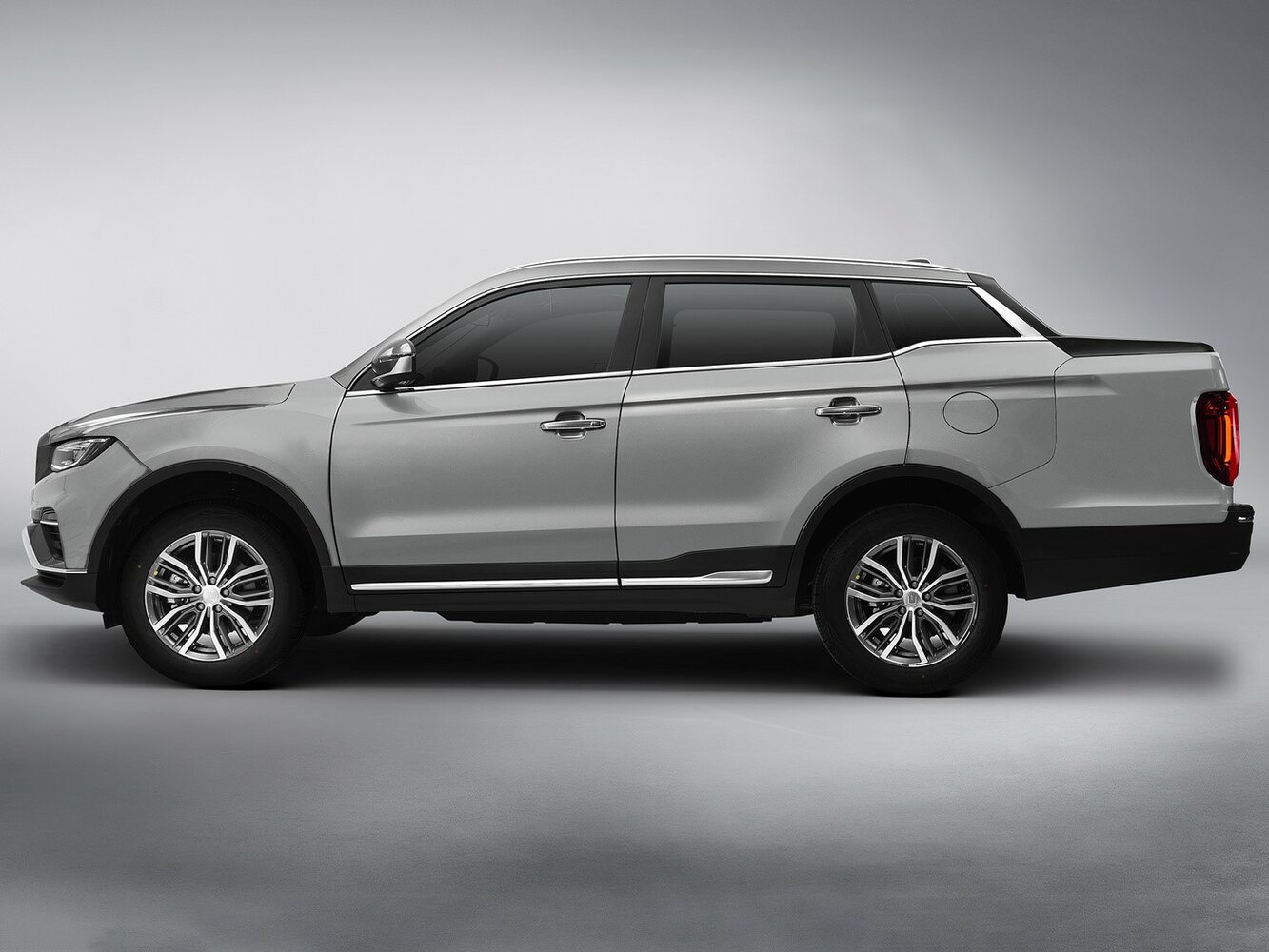 Geely Farizon FX, , 2020–2023, Пикап Двойная кабина: Вид сбоку