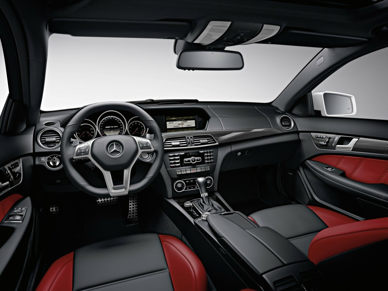 Mercedes-Benz C-Класс AMG, III (W204) Рестайлинг, 2011–2015, Купе: Передняя панель