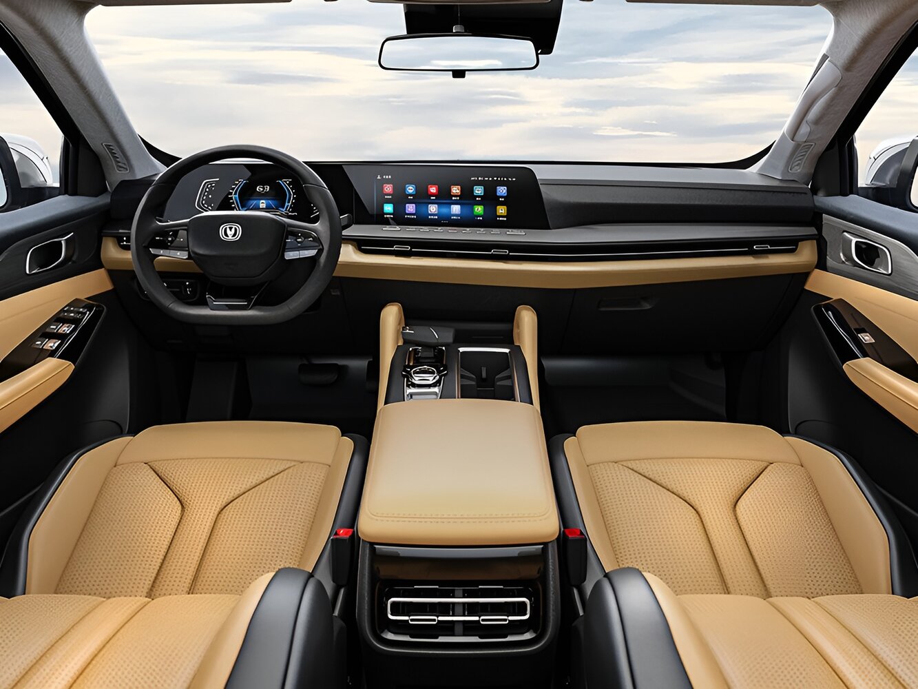 Changan Lantuozhe (Explorer), , 2022–2026, Pickup Двойная кабина Long: Dashboard