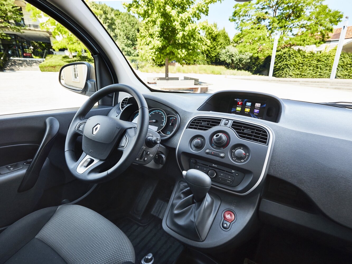 Renault Kangoo, II Рестайлинг, 2013–2021, Фургон: Передняя часть салона