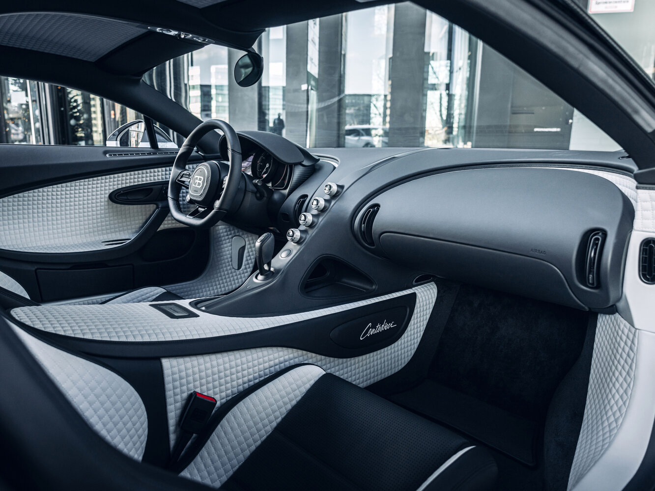 Bugatti Centodieci, , 2022–2022, Coupe: Front cabin