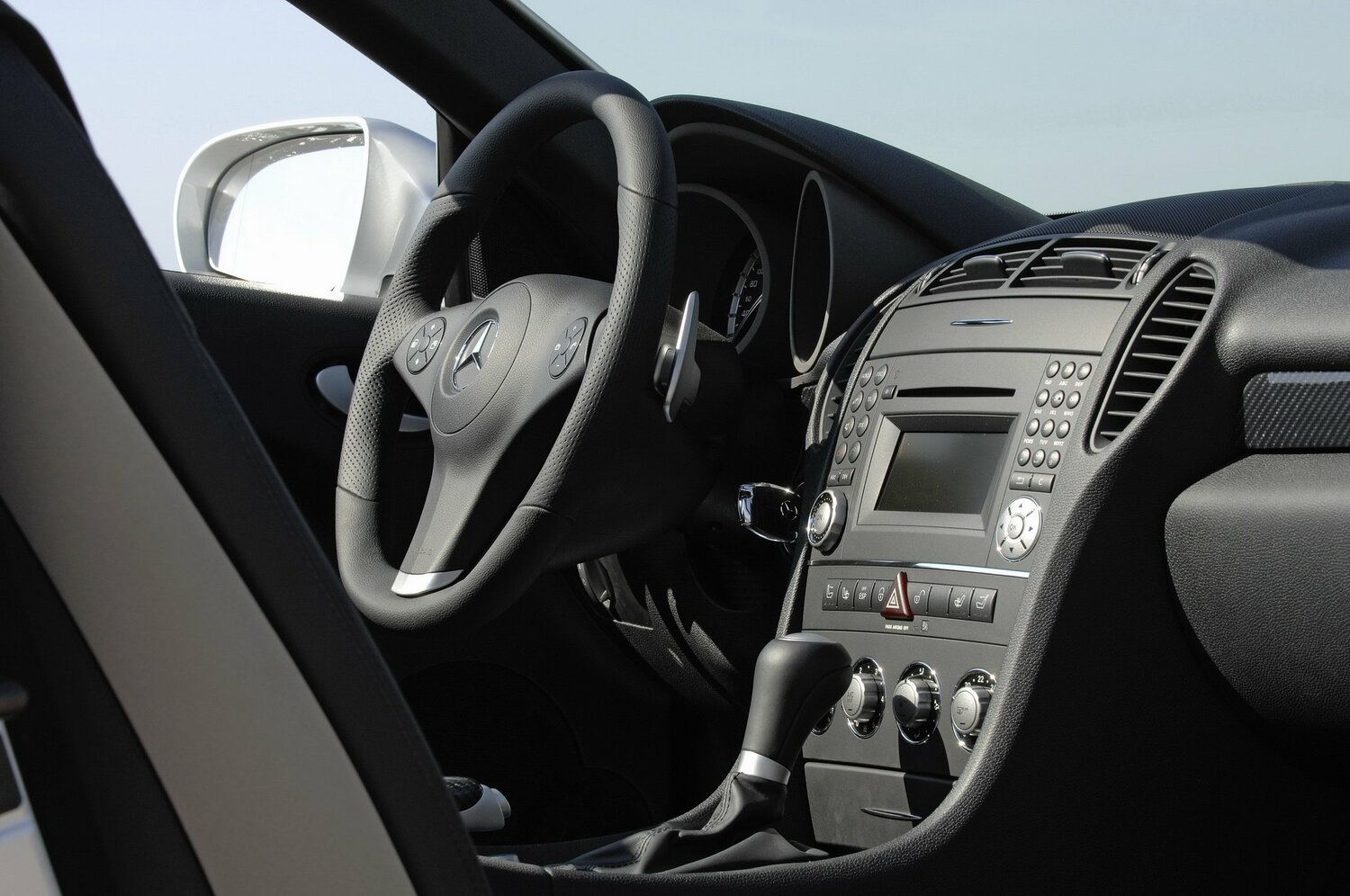 Mercedes-Benz SLK-Класс AMG, II (R171) Рестайлинг, 2008–2011, Родстер: Передняя часть салона