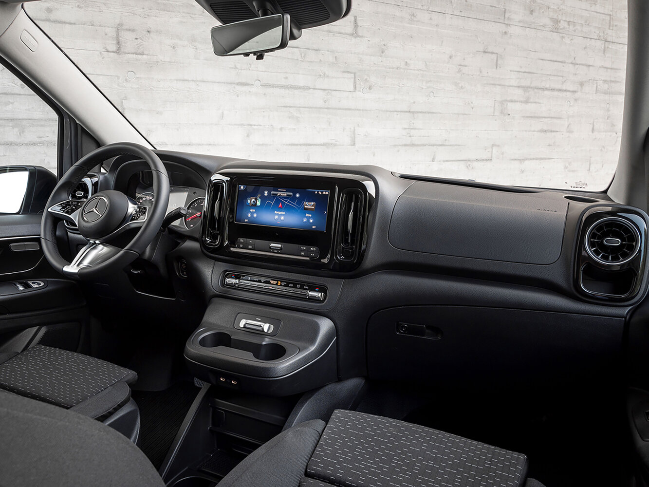 Mercedes-Benz Vito, III (W447) facelift 2, 2023–2026, Minivan L2: Front cabin