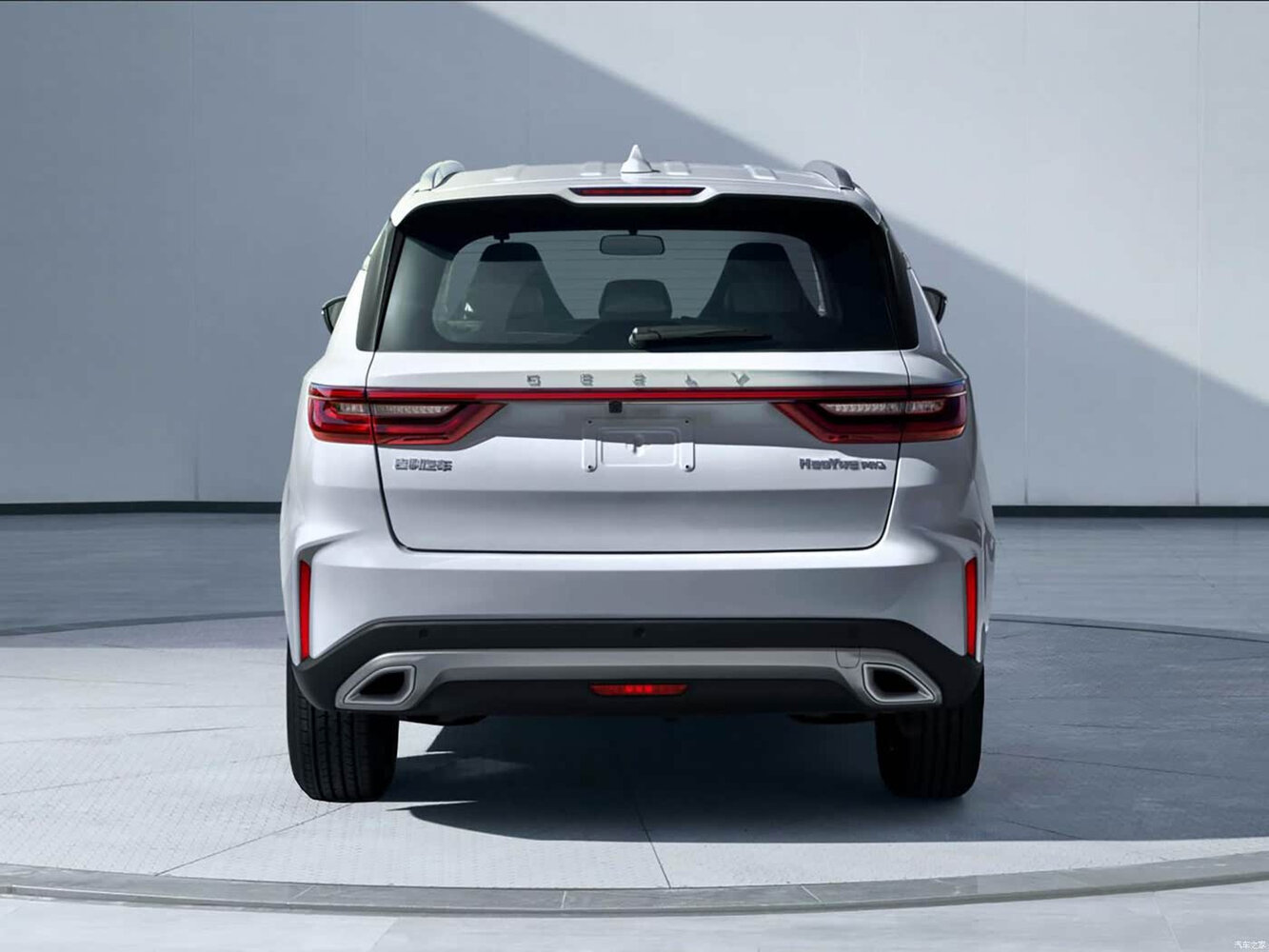 Geely Haoyue Pro, , 2024–2025, Внедорожник 5 дв.: Вид сзади