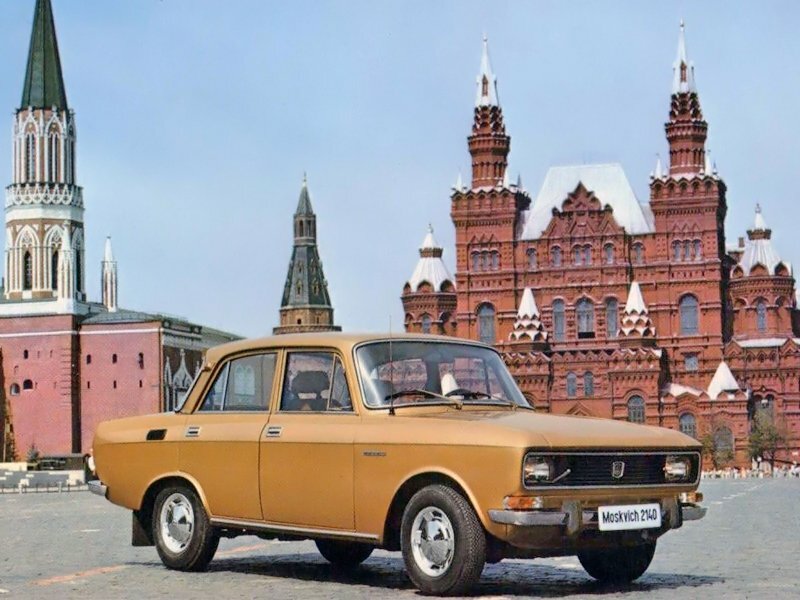 Москвич 2140, , 1976–1988, Sedan: Side view