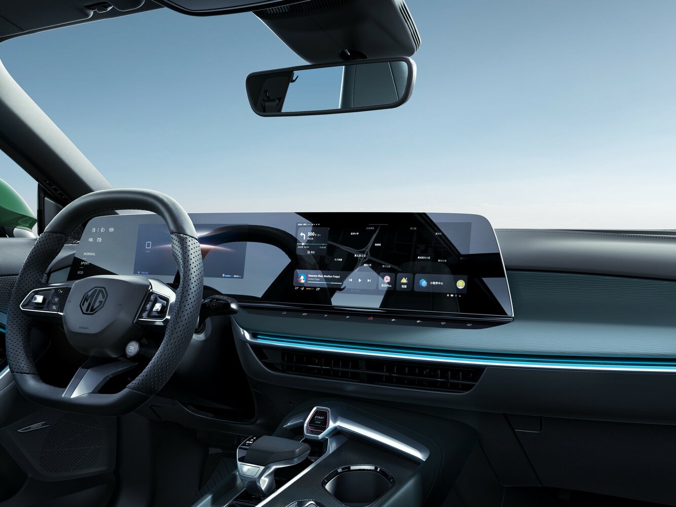 MG 7, , 2023–2026, Лифтбек: Передняя панель