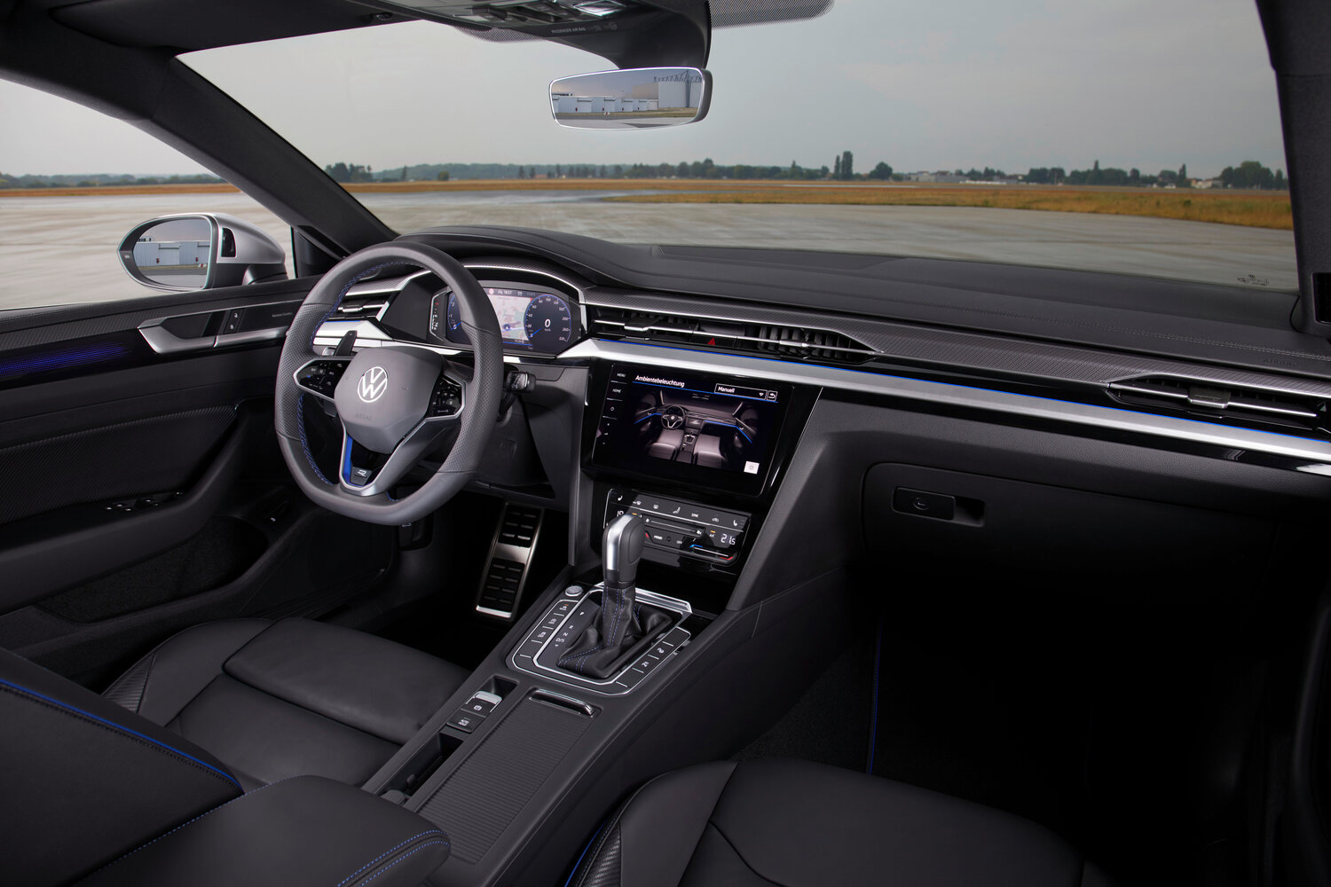 Volkswagen Arteon R, , 2020–2024, Лифтбек: Передняя часть салона