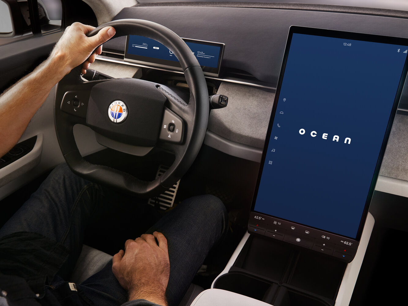 Fisker Ocean, , 2023–2024, SUV 5 door: Front cabin