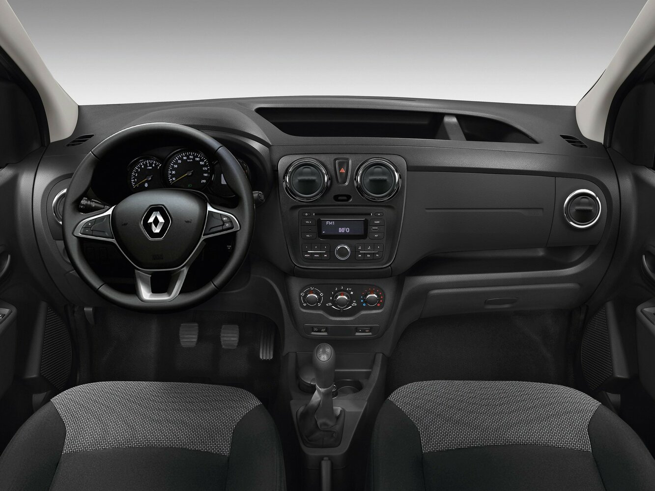 Renault Dokker, I, 2012–2021, Компактвэн Stepway: Передняя панель