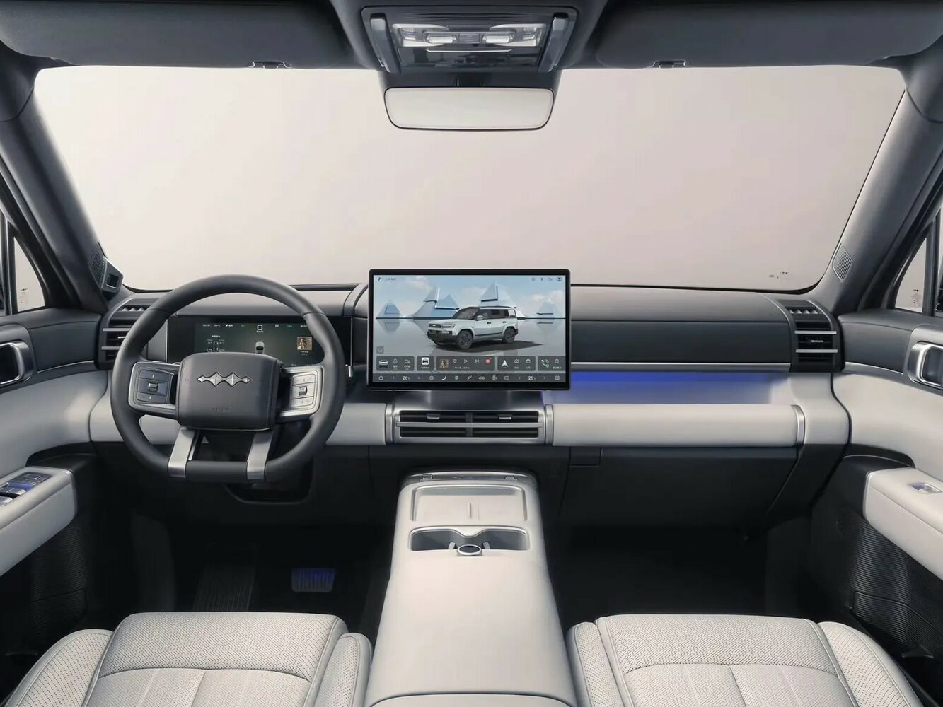 BYD FangChengBao Titanium 7, , 2025–2026, Внедорожник 5 дв.: Передняя панель
