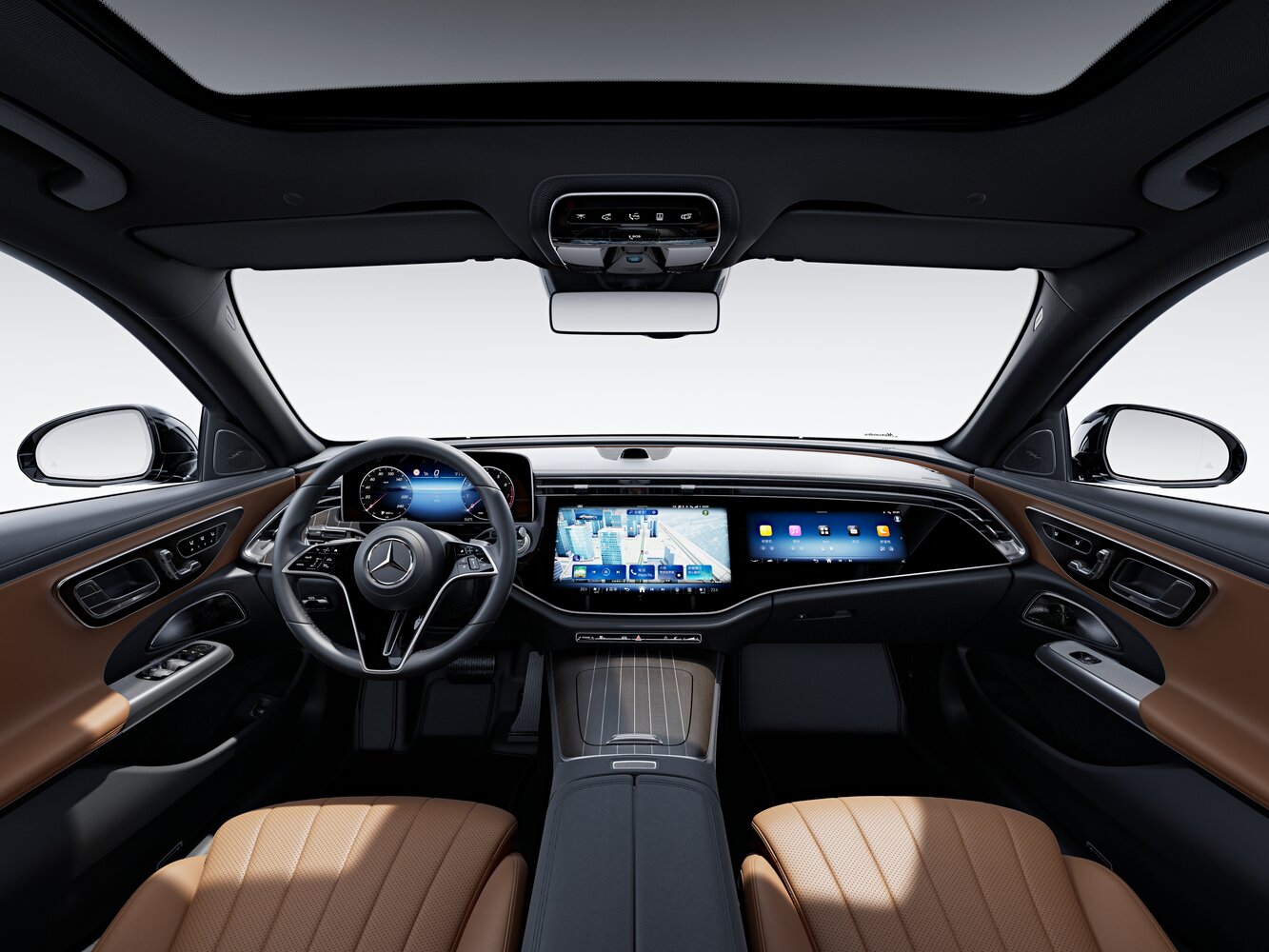 Mercedes-Benz E-Класс, VI (W214, S214), 2023–2026, Sedan Long: Dashboard