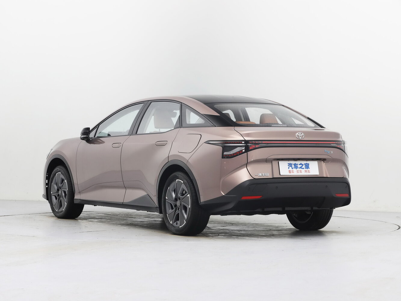 Toyota bZ3, , 2023–2026, Sedan: Rear three-quarter view