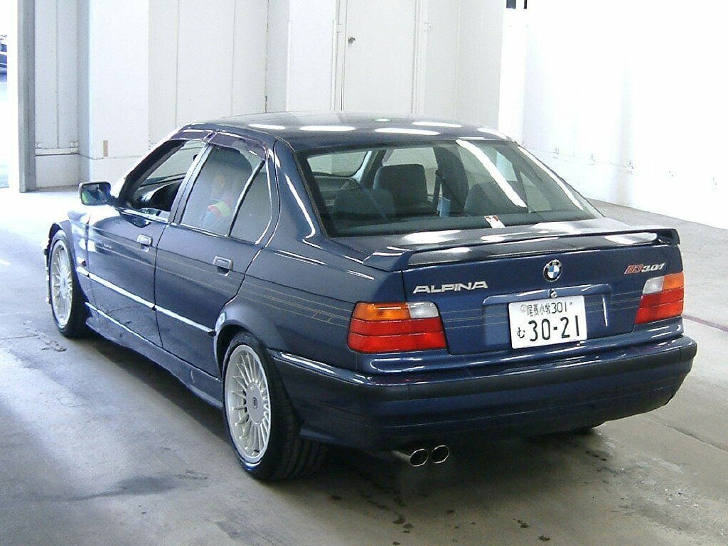Alpina B3, E36, 1993–1999, Купе: Вид сзади в три четверти