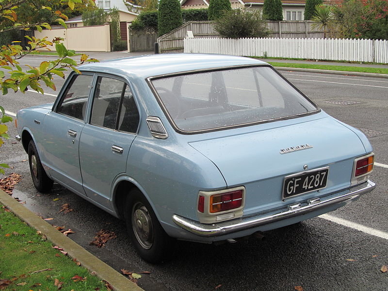 Toyota Corolla, 2 поколение, E20, Седан, США, 05.1970 - 07.1974: фото поколения 4