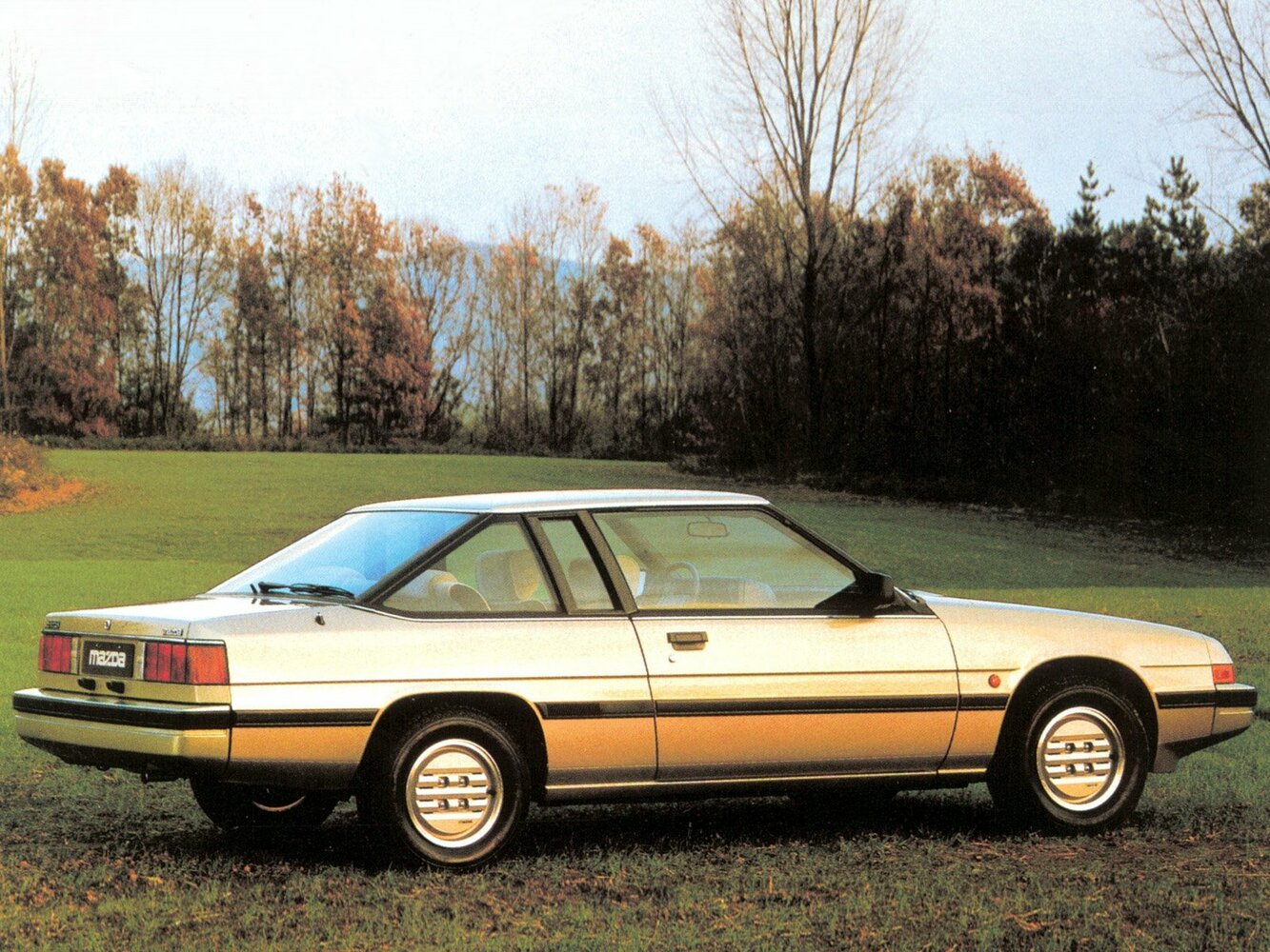 Mazda 929, II (HB), 1981–1987, Coupe: Side view