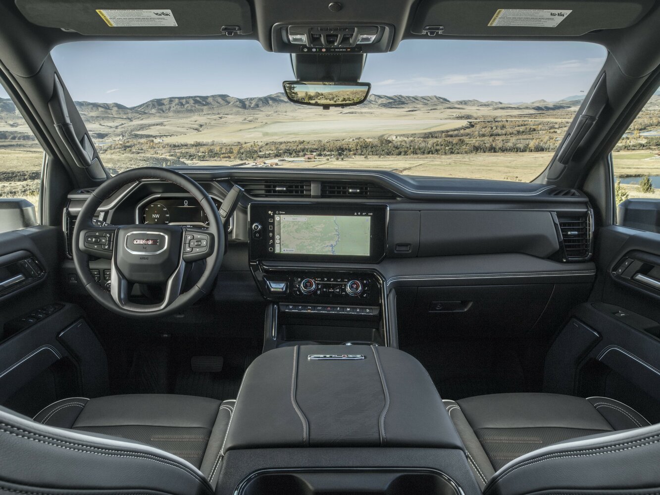 GMC Sierra, IV Рестайлинг, 2022–2026, Пикап Одинарная кабина Regular Cab: Передняя панель