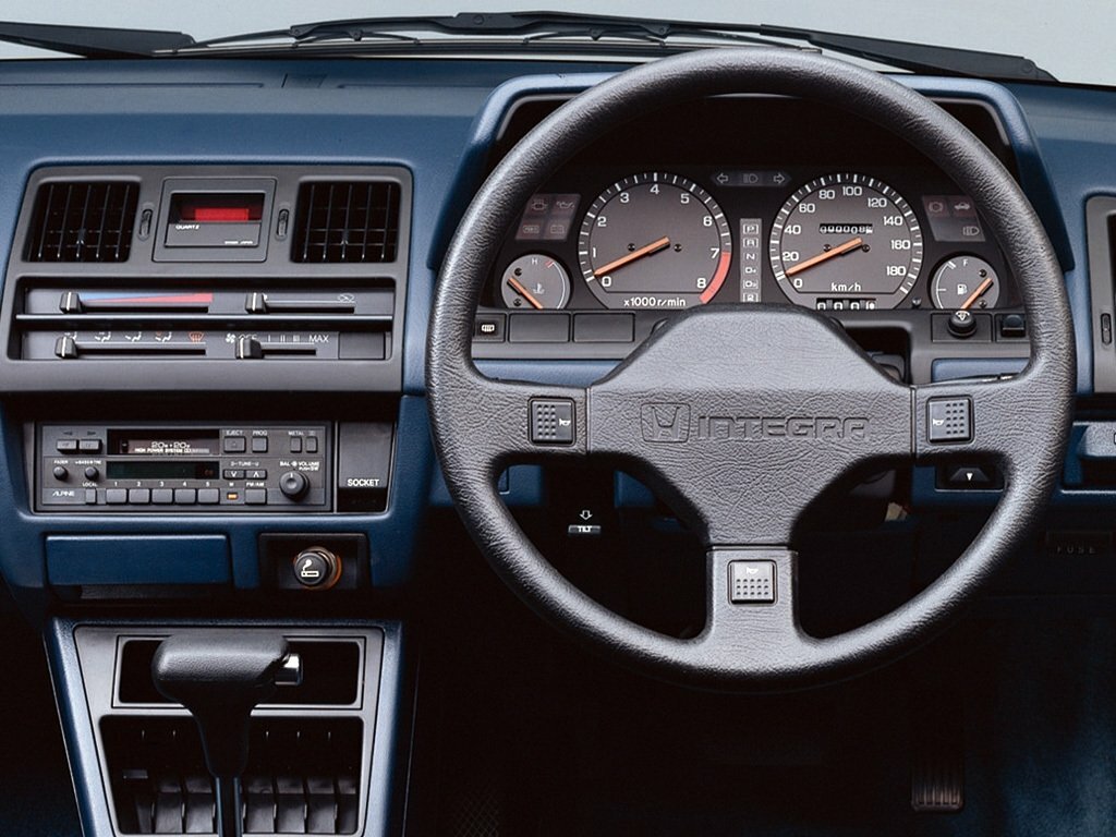 Honda Quint, II, 1985–1989, Sedan: Dashboard