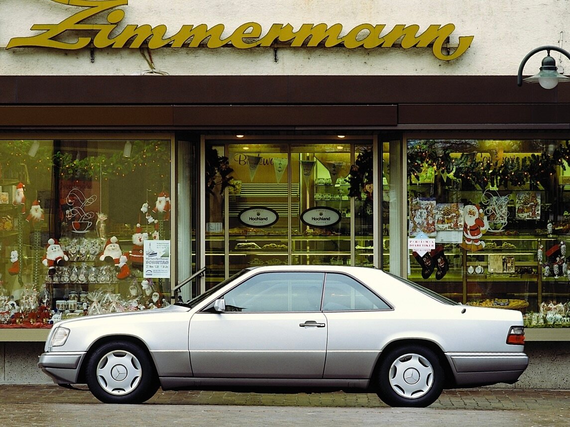 Mercedes-Benz E-Класс, I (W124), 1992–1997, Купе-хардтоп: Вид сбоку