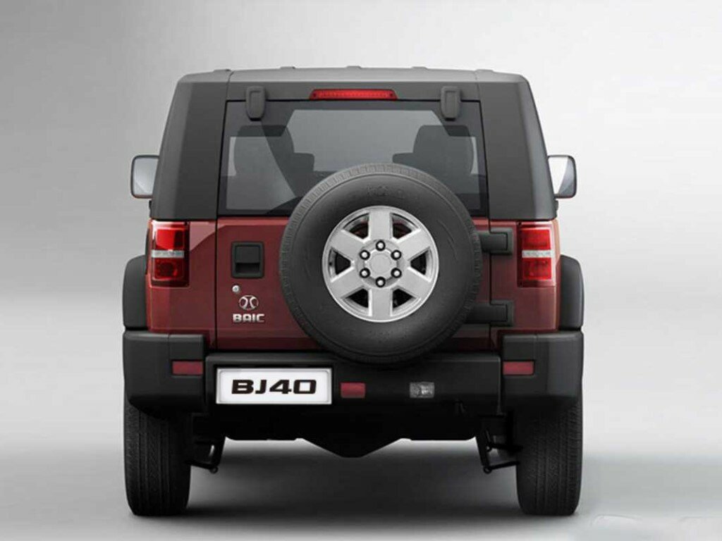 BAIC BJ40, I, 2013–2019, Внедорожник 3 дв.: Вид сзади