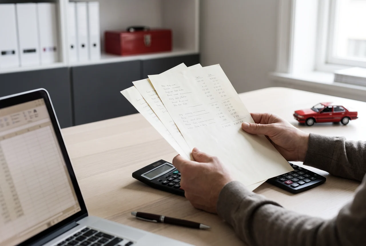 Discussing the purchase and delivery estimate