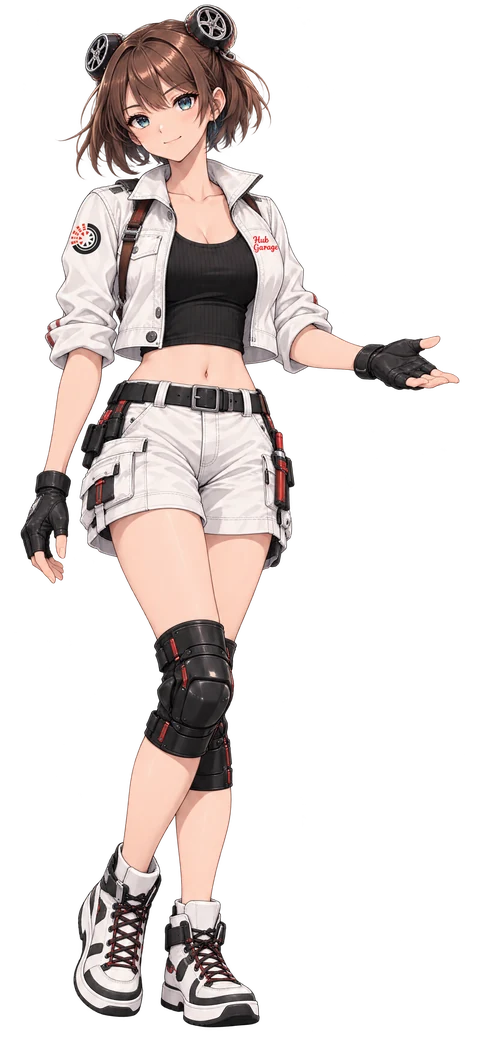 Sofa-chan, the Hub Garage shop mascot