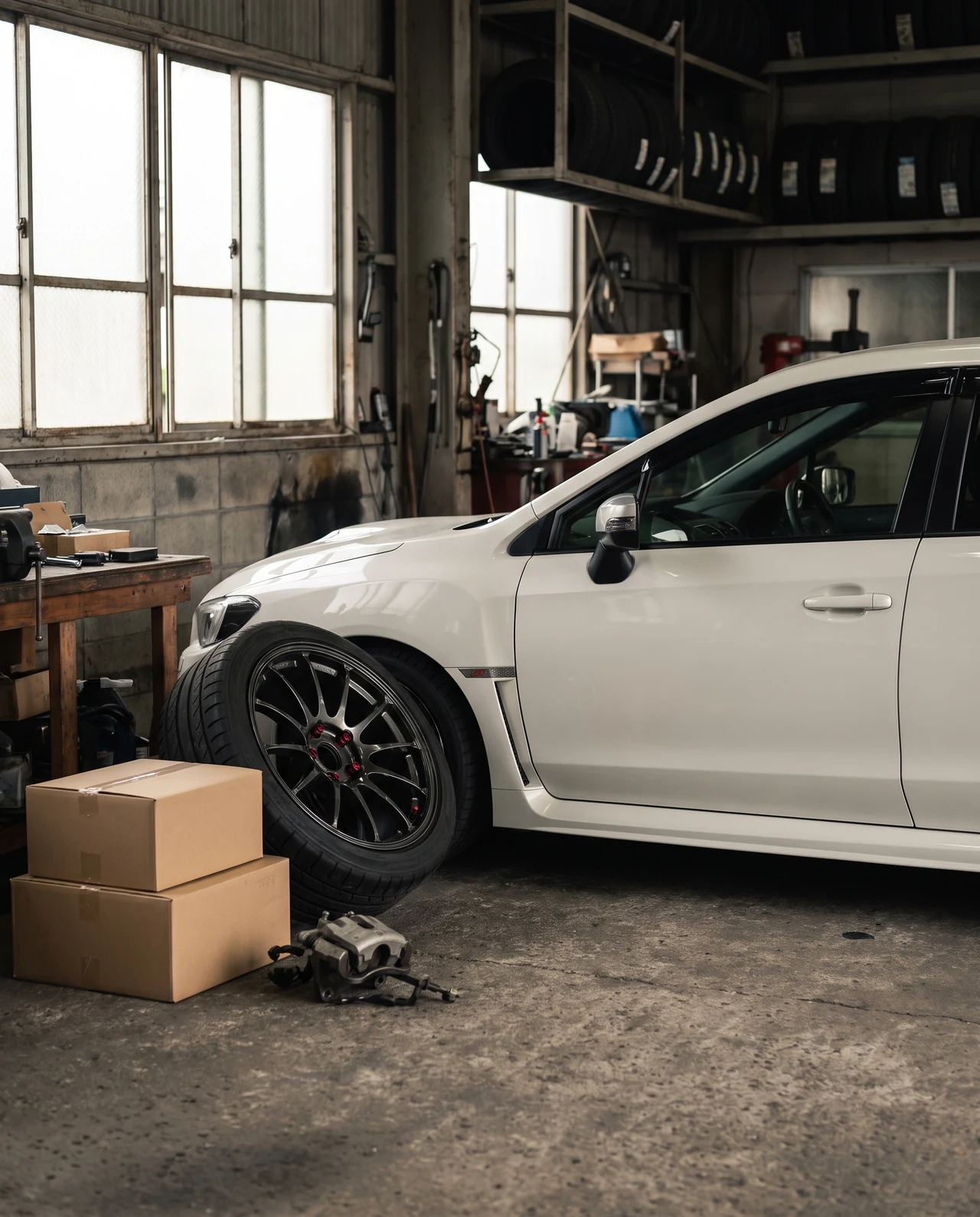 Vehicle, parts and wheels
