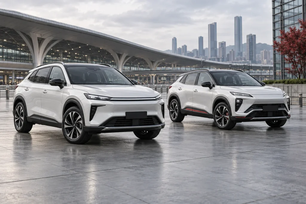 One generation, different markets: Japanese and Chinese versions