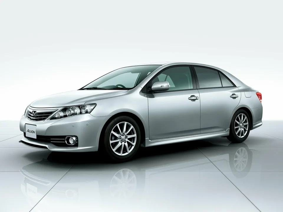 Toyota Allion: how to distinguish the T240 and T260 generations by body code