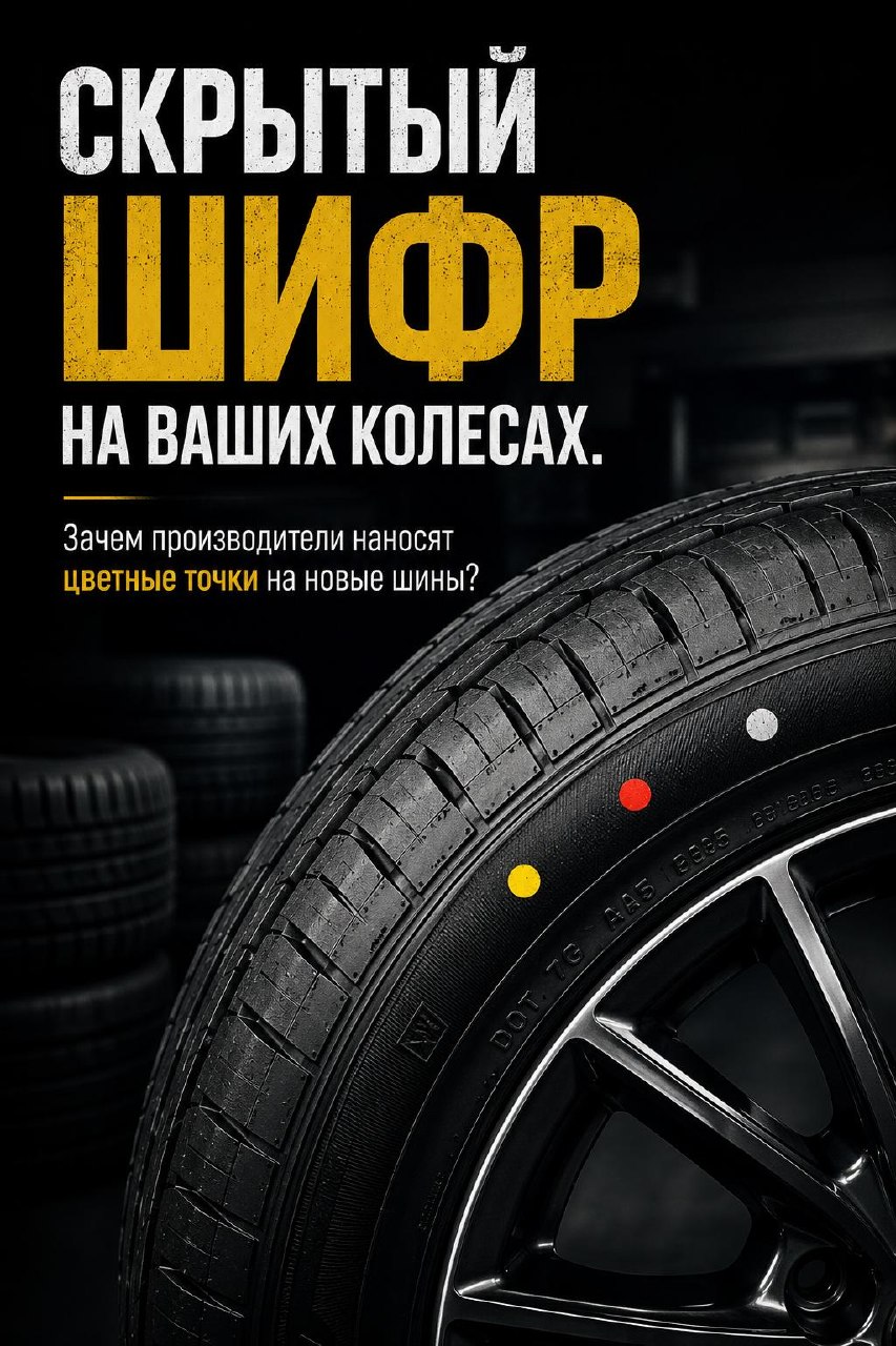 Секретный шифр на ваших колесах, о котором часто молчат на обычных шиномонтажах. — фото 1 из 7