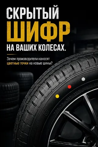 Секретный шифр на ваших колесах, о котором часто молчат на обычных шиномонтажах. — фото 1 из 7